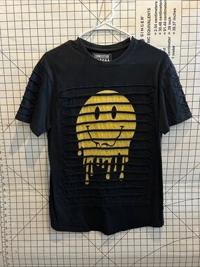 Cornerstore Bodega Black Smiley Drip Tee